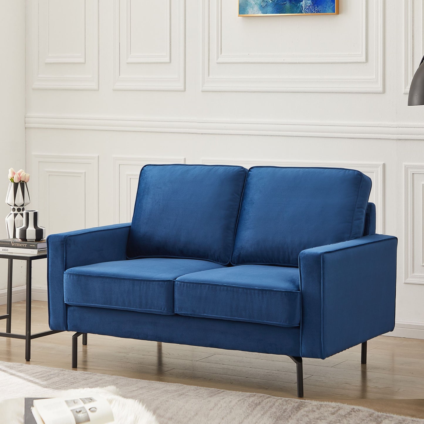 Anka Jessica Velvet sofa - Blue