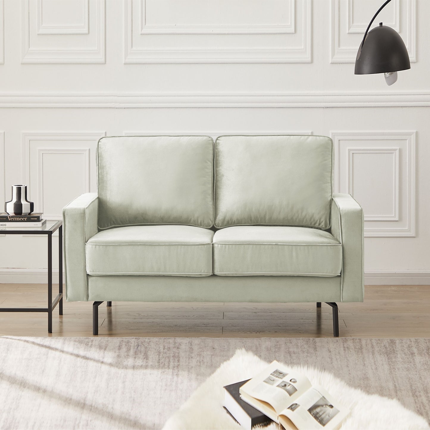 Anka Jessica Velvet sofa - Cream