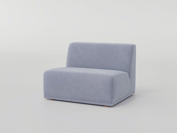 DOFF Modular Sofa - Light Grey Velvet