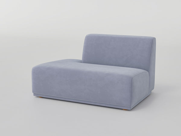 DOFF Modular Sofa - Light Grey Velvet